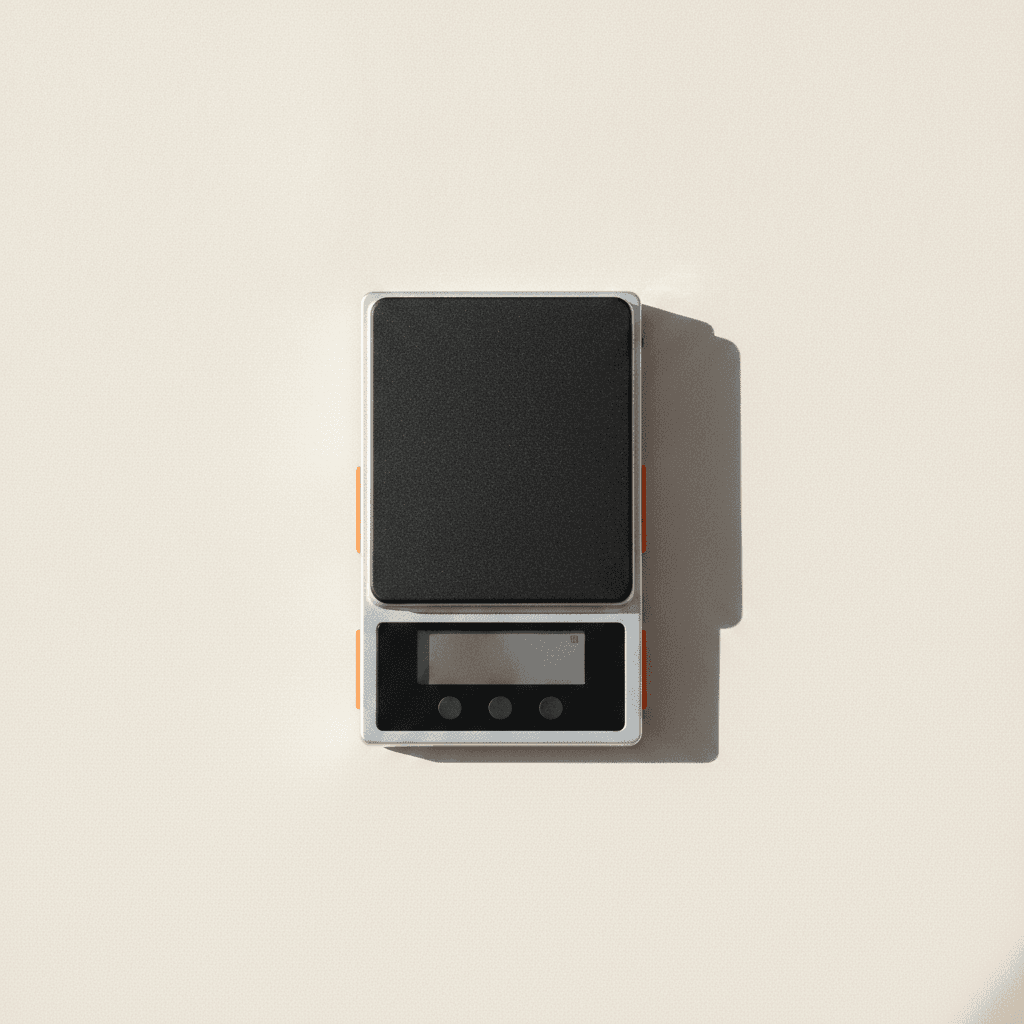 Geeichte elektronische Waage